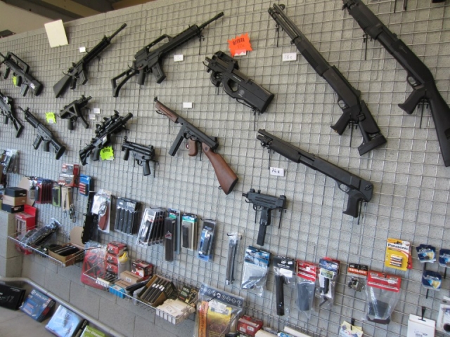 weapons rental 