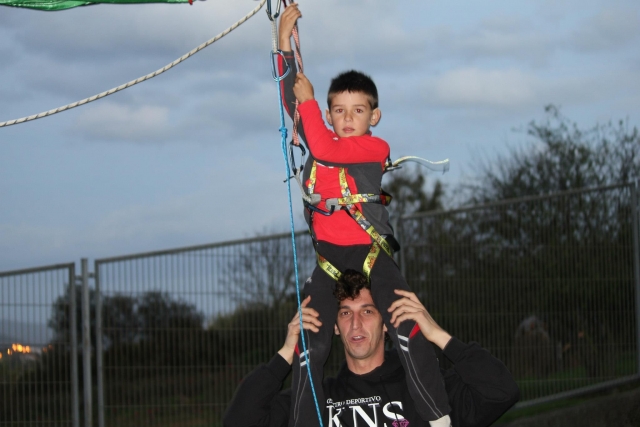  discesa con zip line 