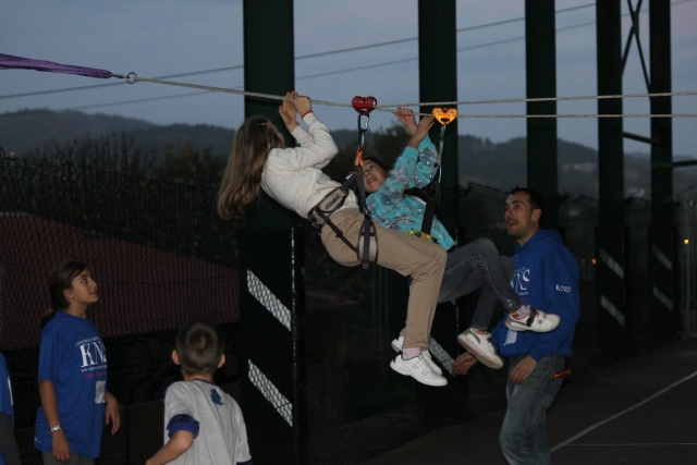  zip line notturna 