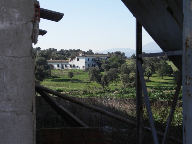 Vista de la mansión de La Granja
