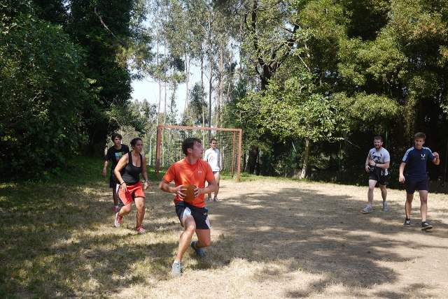 Football en el campamento