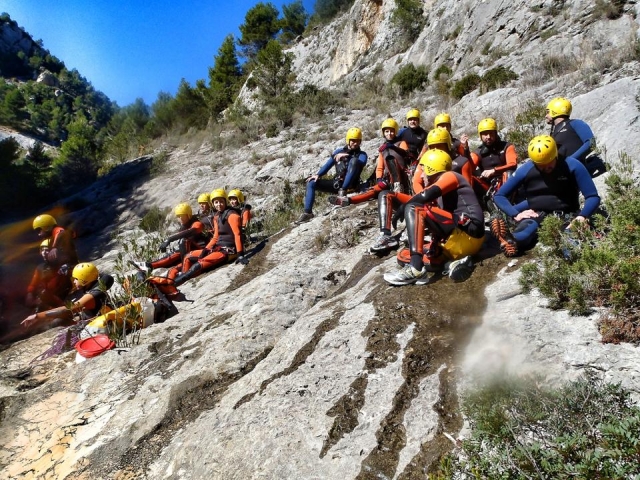 Descendiendo el barranco