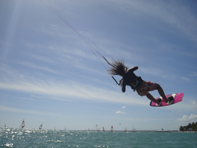 escuela kite surf saltos