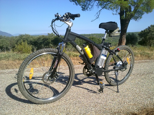 Excursiones con bicicleta electrica de montaña