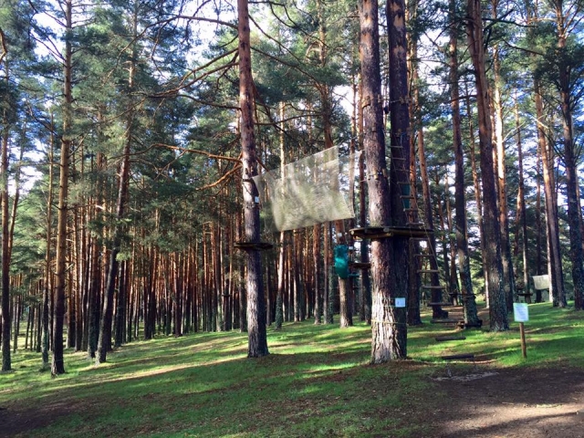 Parque de aventuras en Gredos