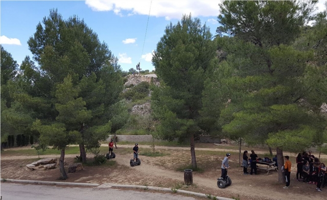 Circuito multiaventura en el Ebro