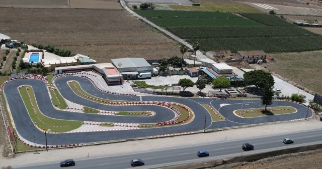  Aerial view of our karting 