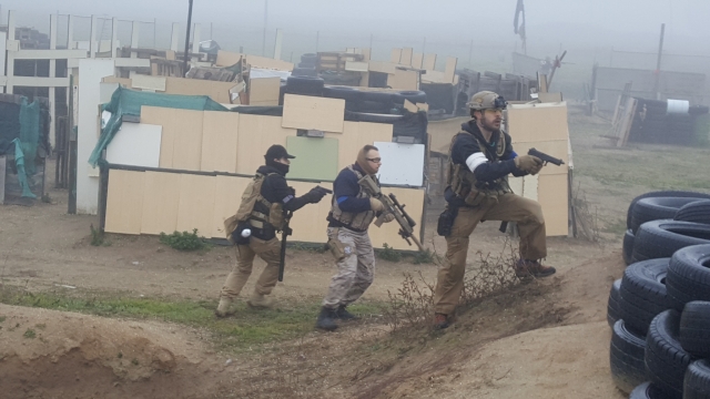 Avanzando hacia el enemigo