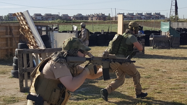 Apuntando y avanzando