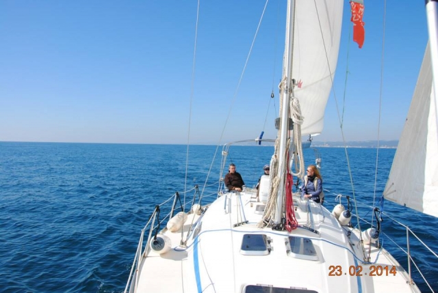  With a fantastic sun carried by a soft breeze!!