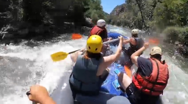 Opinión de Puri sobre Descenso rafting aguas bravas Llavorsí a Sort