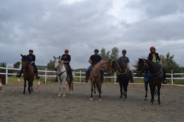 Preparando Paseo a caballo