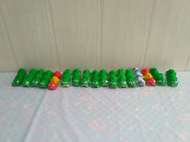  Invasion de vers avec des gueveras 