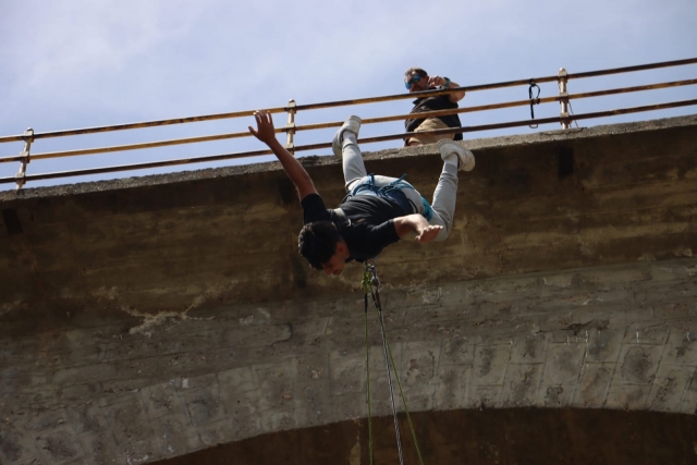 Opinião de Álvaro sobre Oferta de puenting em Madri. Ponte Taboada