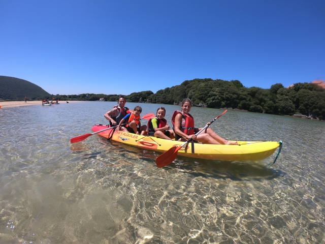  Partenza in kayak 