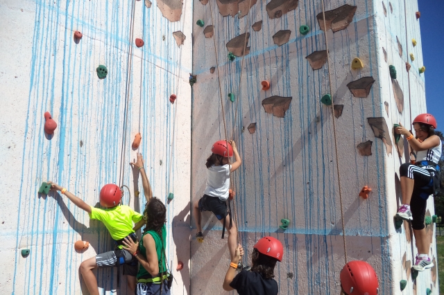 Rocódromo para niños