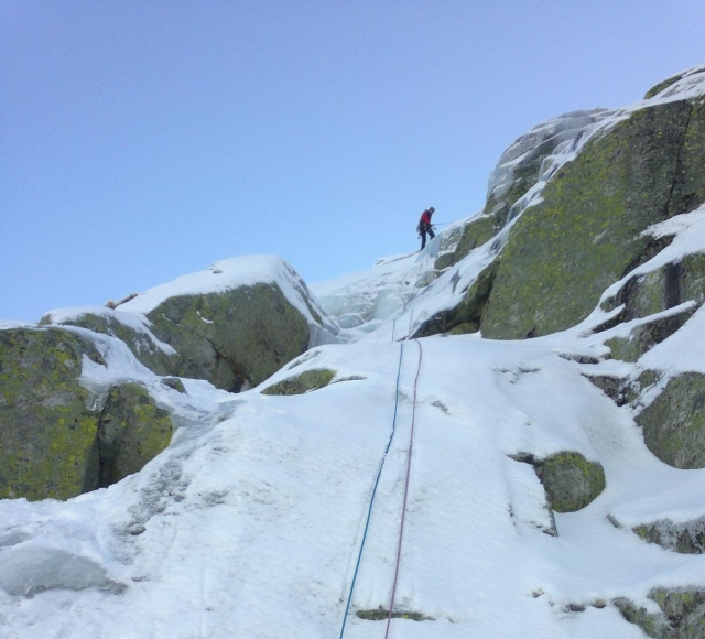 descenso hielo