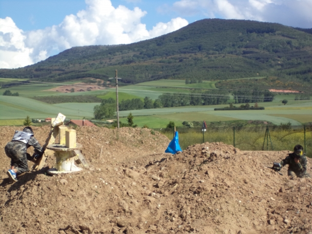 Jugar al paintball en La Rioja