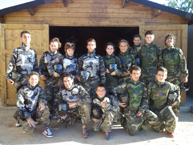 Grupo de paintball