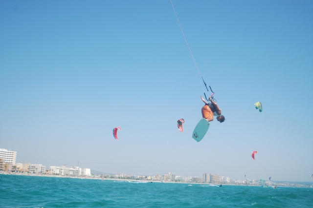  Die Bucht von Palma, einer der besten Kitespots im Mittelmeerraum 