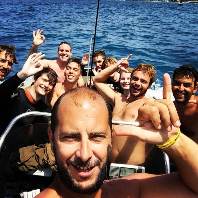  Tauchen vom Boot aus 