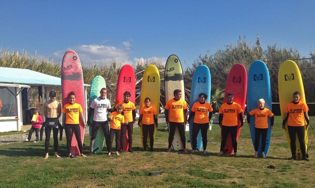  Étudiants de l'école de Salobrena 