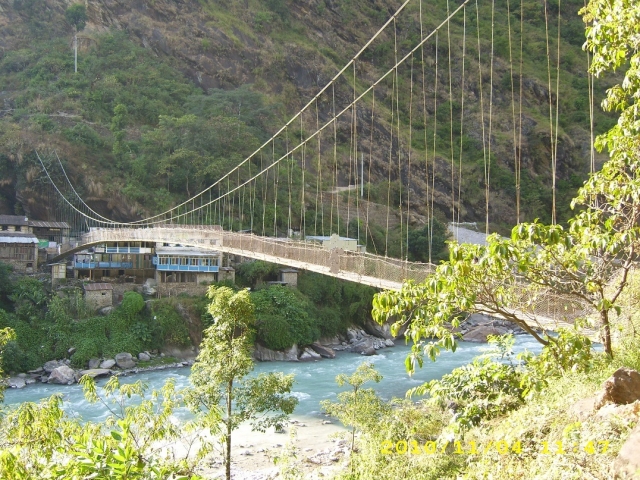 Nepal - Puente tibetano