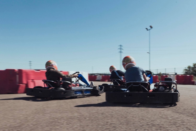 Circuito de karts exterior en Valladolid