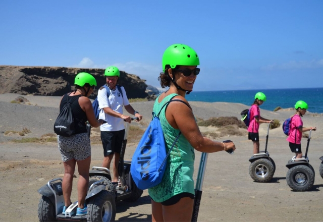 Visitando La Pared en segway