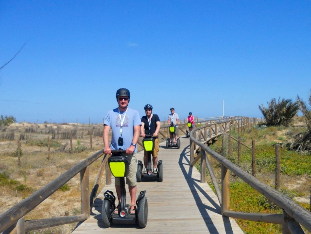  Percorso in Segway fino alla spiaggia 