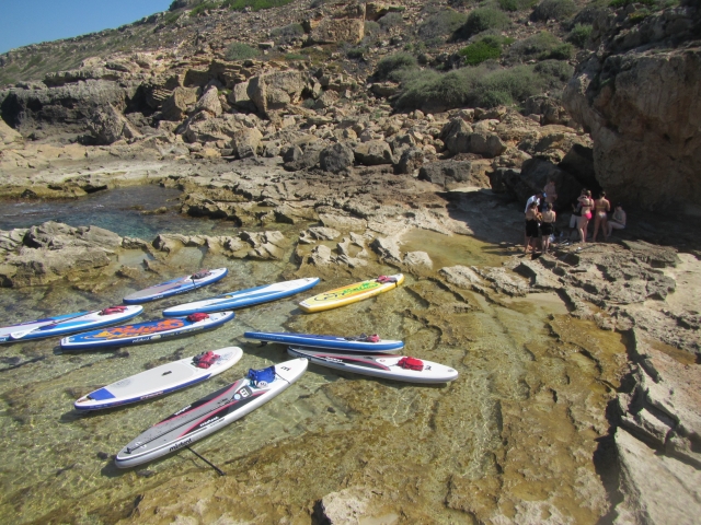  SUP 之旅 Cala Blava 