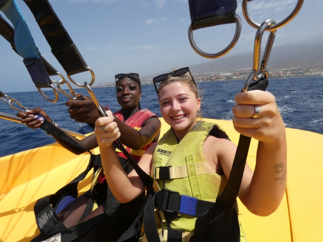  Parascending auf Teneriffa 