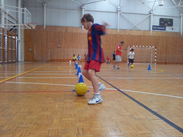  Entraînement au camp de football anglais 