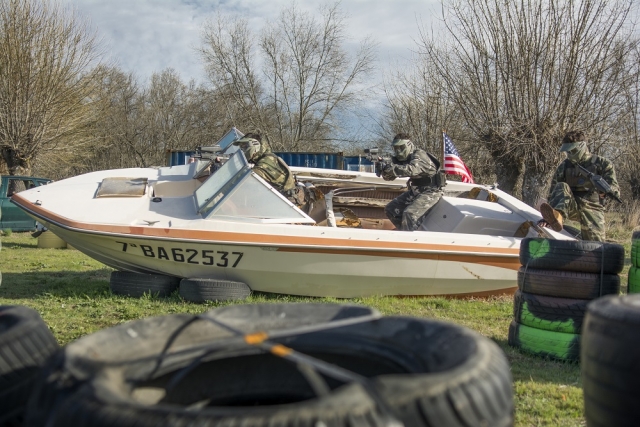  Landing by boat 