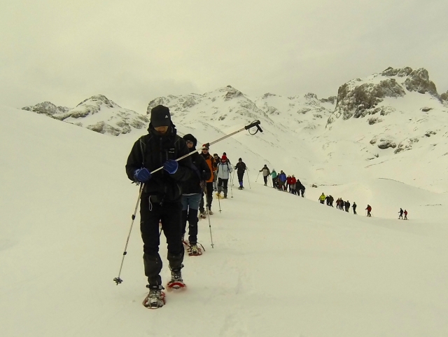 Raquetas en Picos de Europa