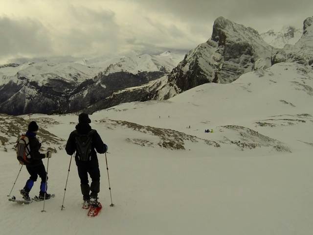 Raquetas de nieve en Picos de Europa