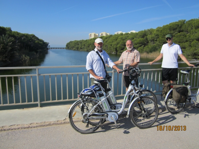  Next to the bridge 