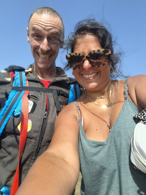 Opinión de Viviana sobre Volar en parapente por la costa de Gijón, 15 min