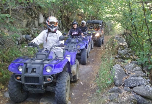 Excursion con quads en Girona