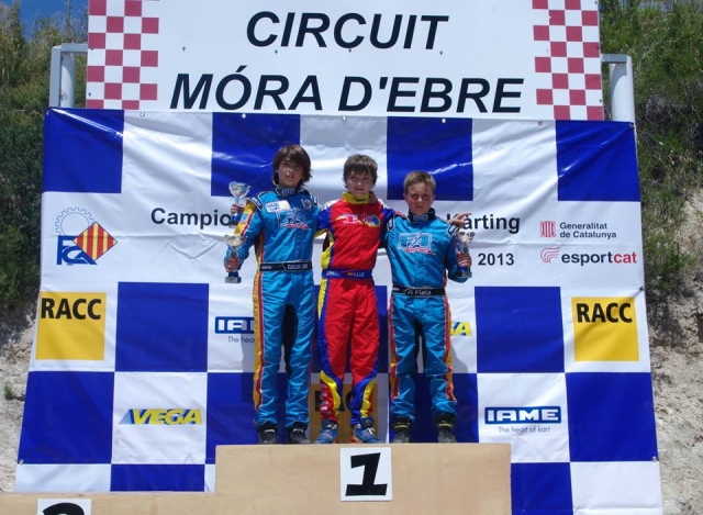 Podio tras las competiciones