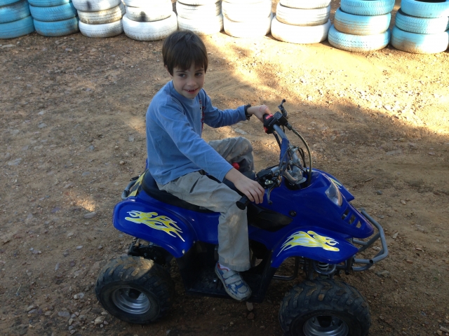  Drive our mini quad 