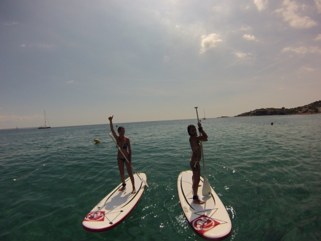duo paddle surf 