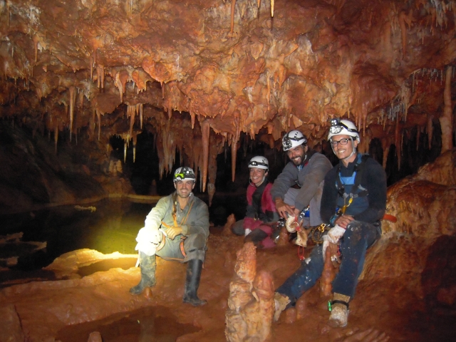 Caving in our Cuenca caves 