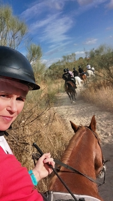 Opinión de Macarena sobre Ruta caballo grupal Peñagrande y Dehesa Quemada 1h