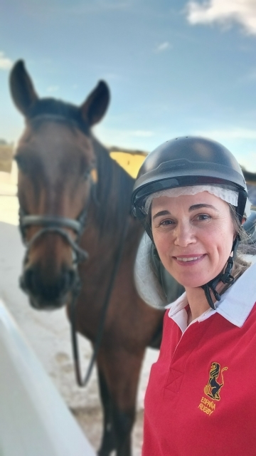 Review of Macarena about Group Horse Route Peñagrande and Dehesa burned 1h