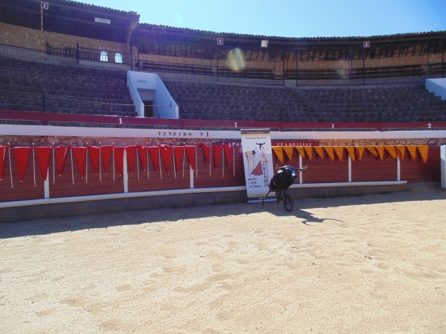 En la plaza de toros