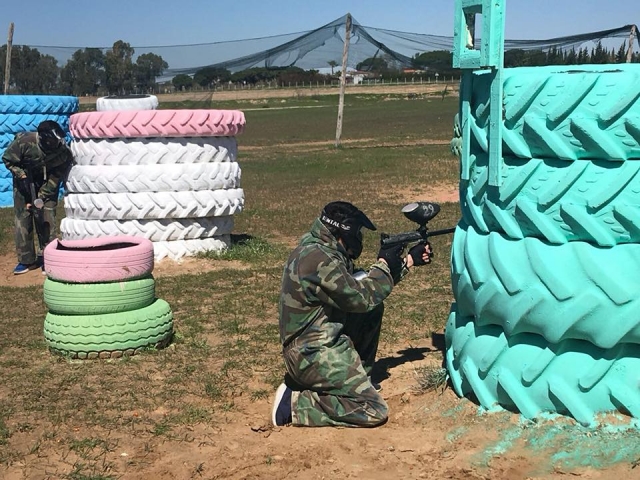  Giant tires to protect themselves from impacts 