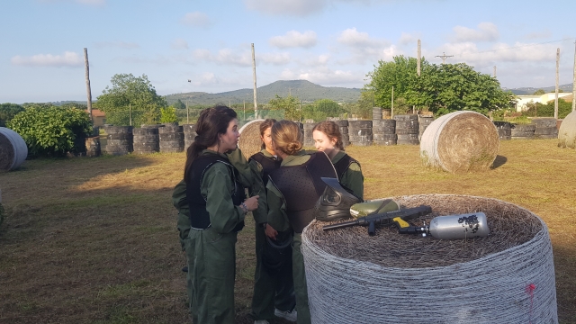  Planning the strategy of the paintball game 