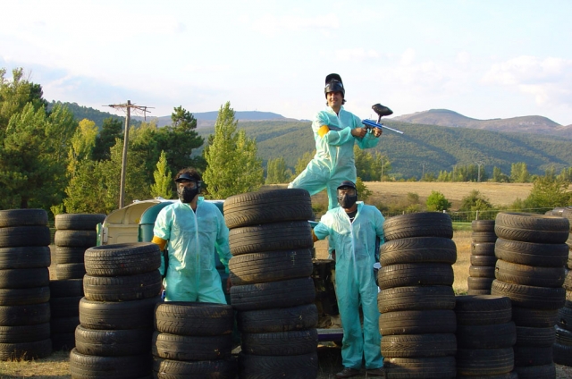 paintball en león