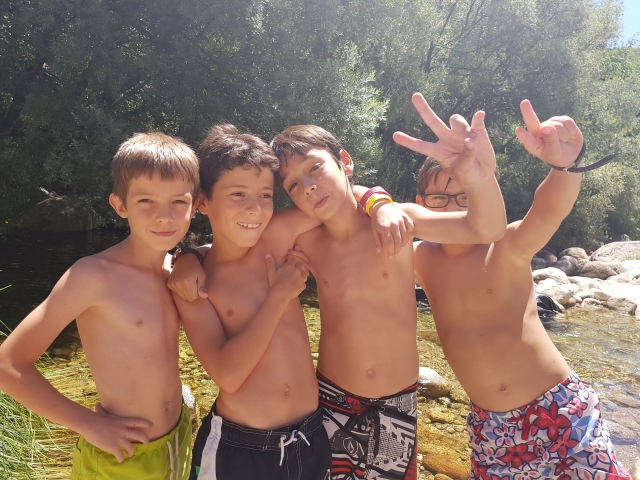  Foto nella piscina naturale 